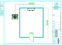 西藏那曲20平米冷凍庫設(shè)計方案-萬能制冷